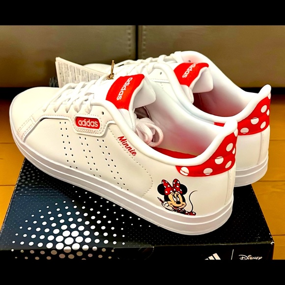Adidas Minnie Mouse Disney Courtpoint Base Sneaker - Picture 2 of 5